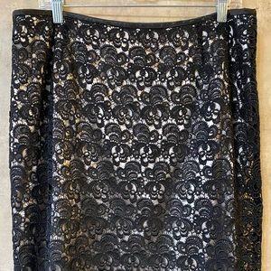Women’s Black Lace Skirt
